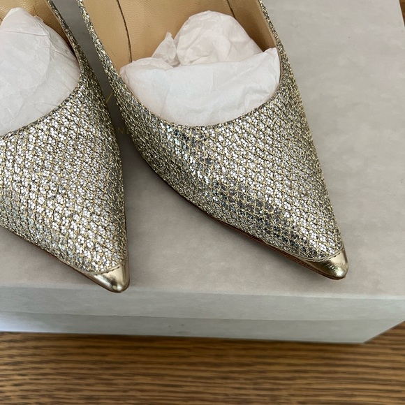 Jimmy CHOO Sparkle Pumps Size 38.5 - Picture 11 of 11